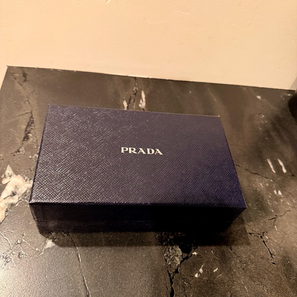 Authentic Prada Navy Gift Box - image 1